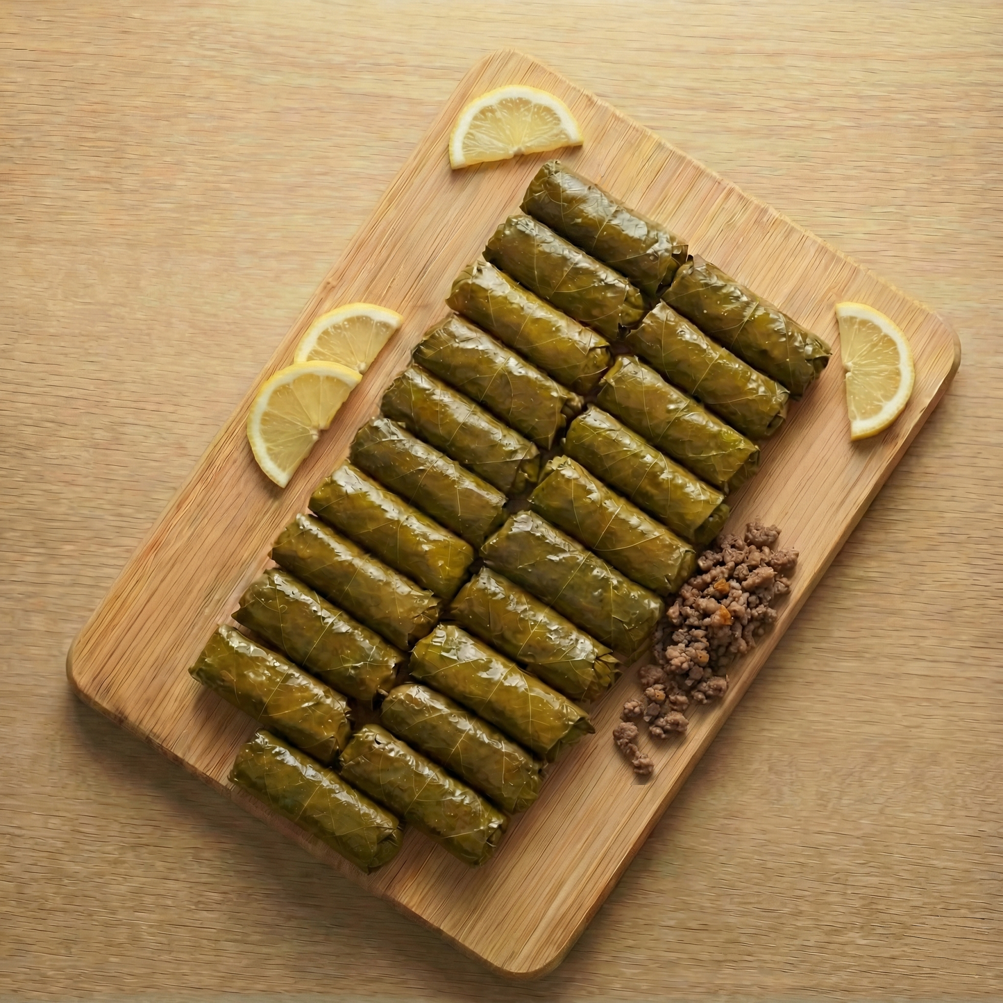 محشي ورق عنب باللحمه